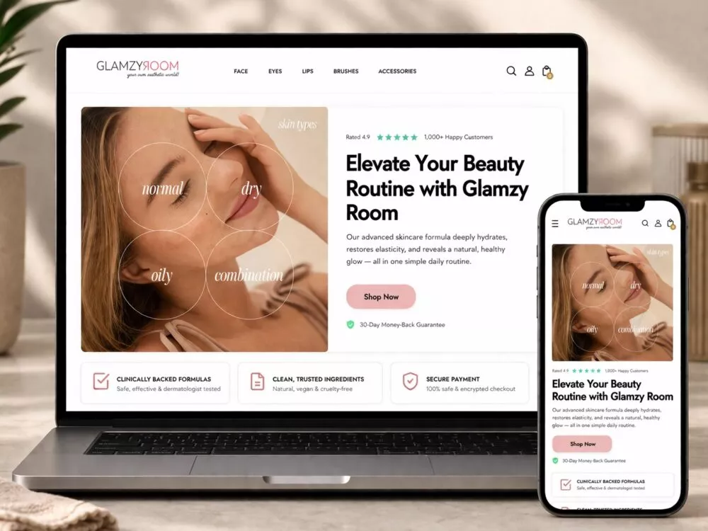 Beauty Accessories Niche Starter Store