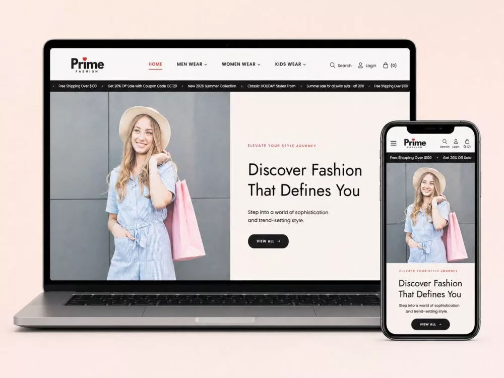 Fashion Niche Starter Store