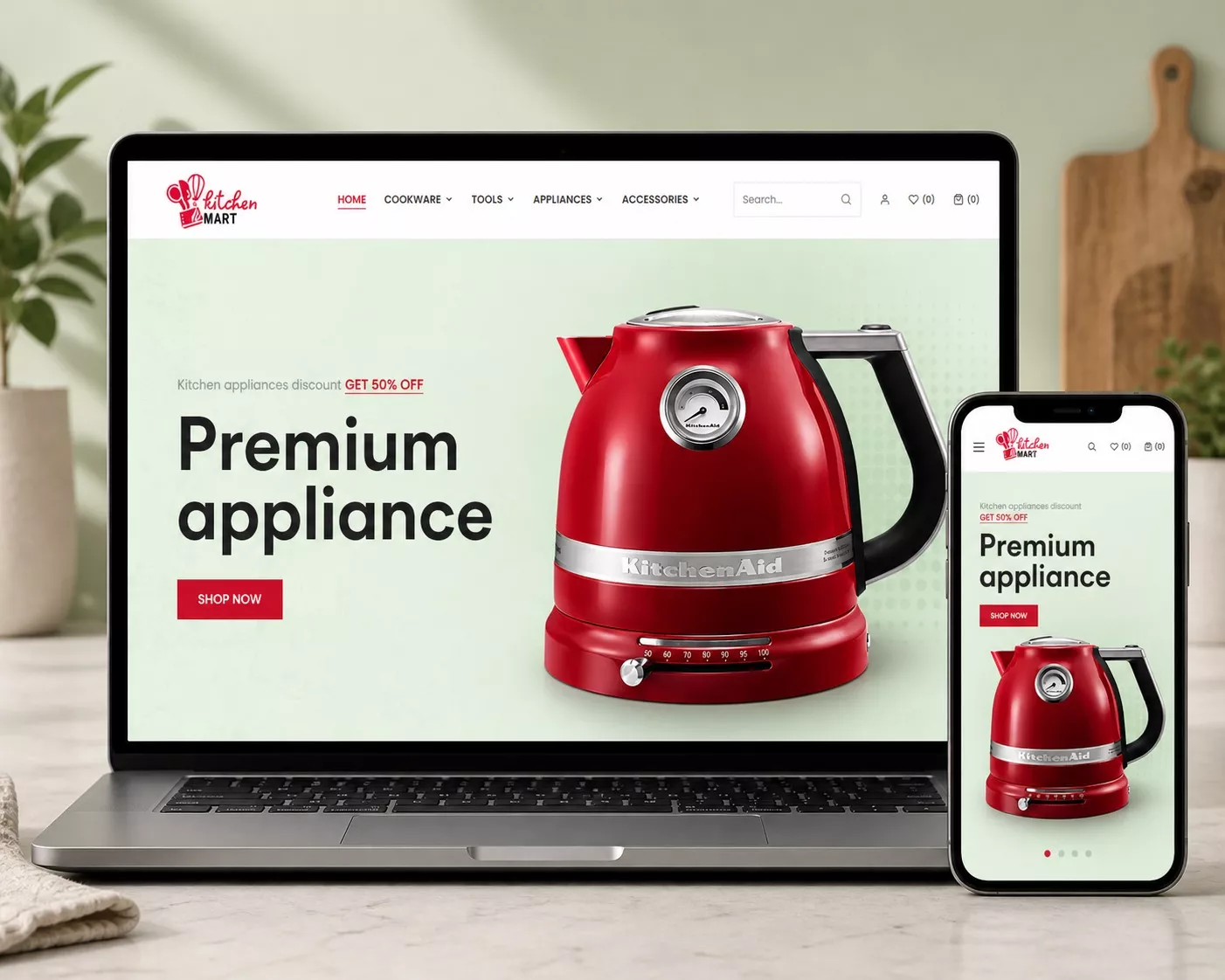 Kitchen Mart Niche Starter Store