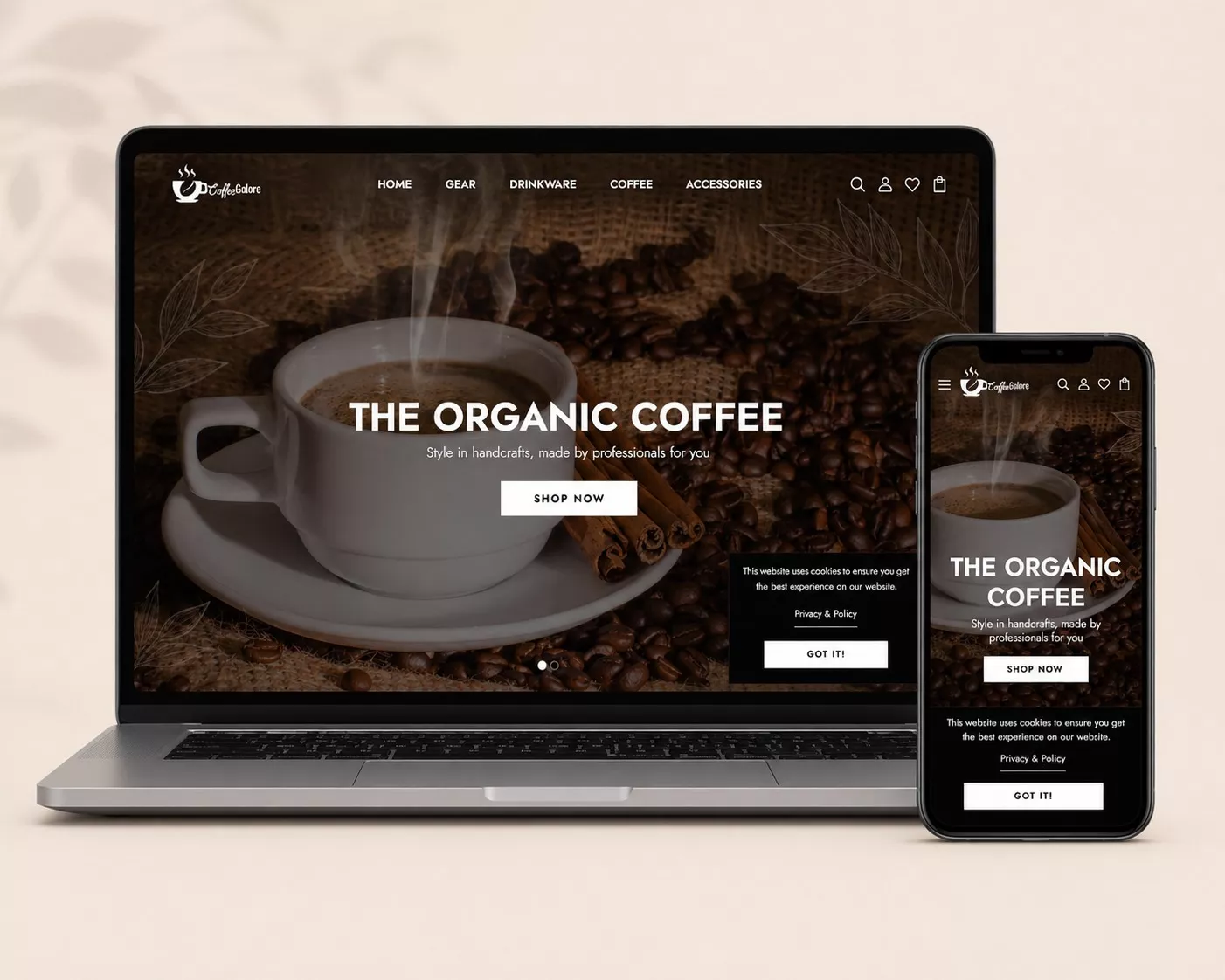 Coffee Niche Starter Store
