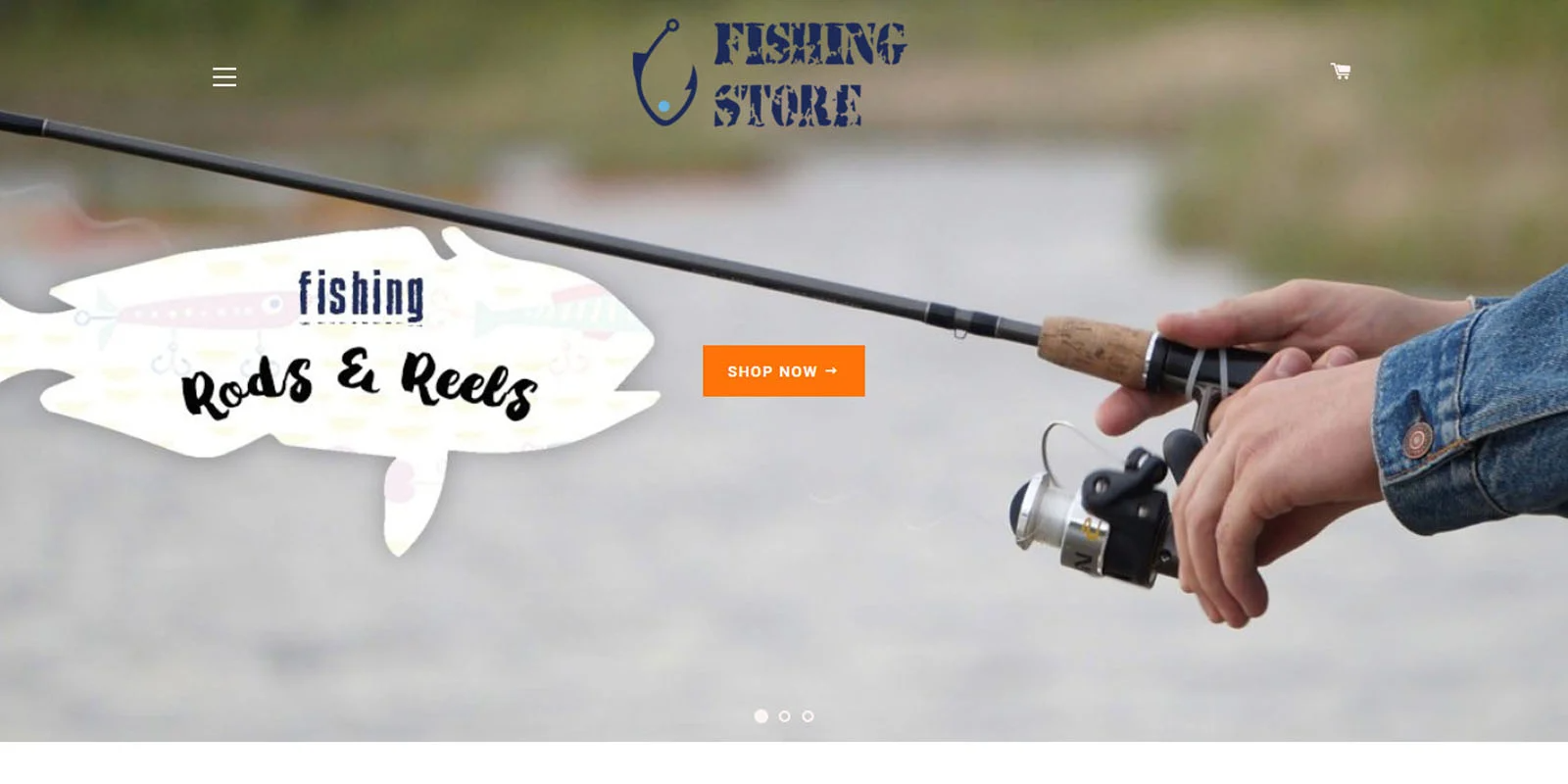 Fishing Accessories Starter Ecommerce Shopify Store