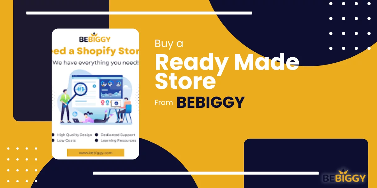 Buy a Ready-Made Store From BEBIGGY