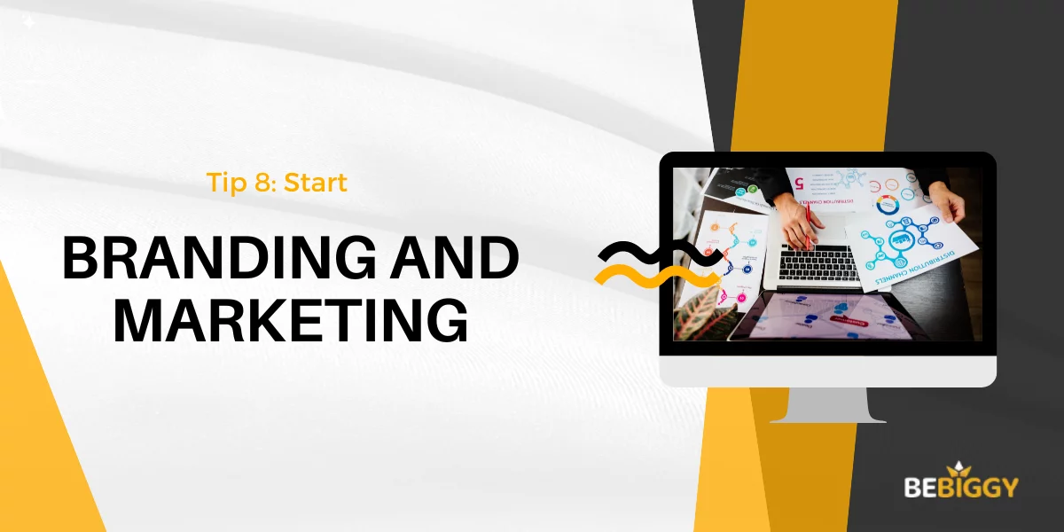 Opening An Online Store - Start branding and marketing