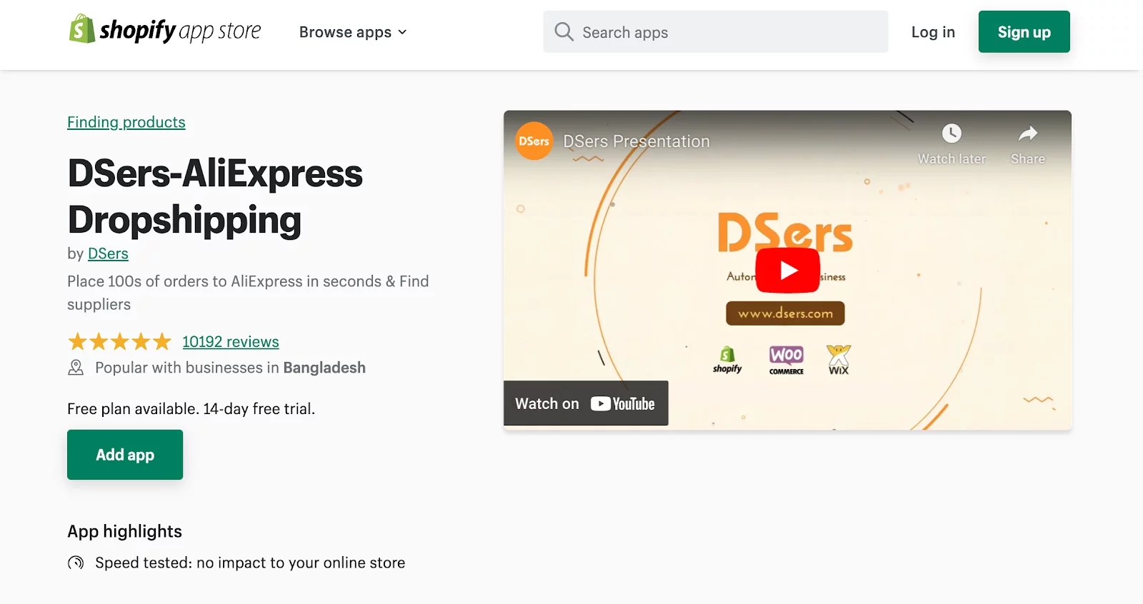 Shopify Apps for Dropshipping - Dsers AliExpress