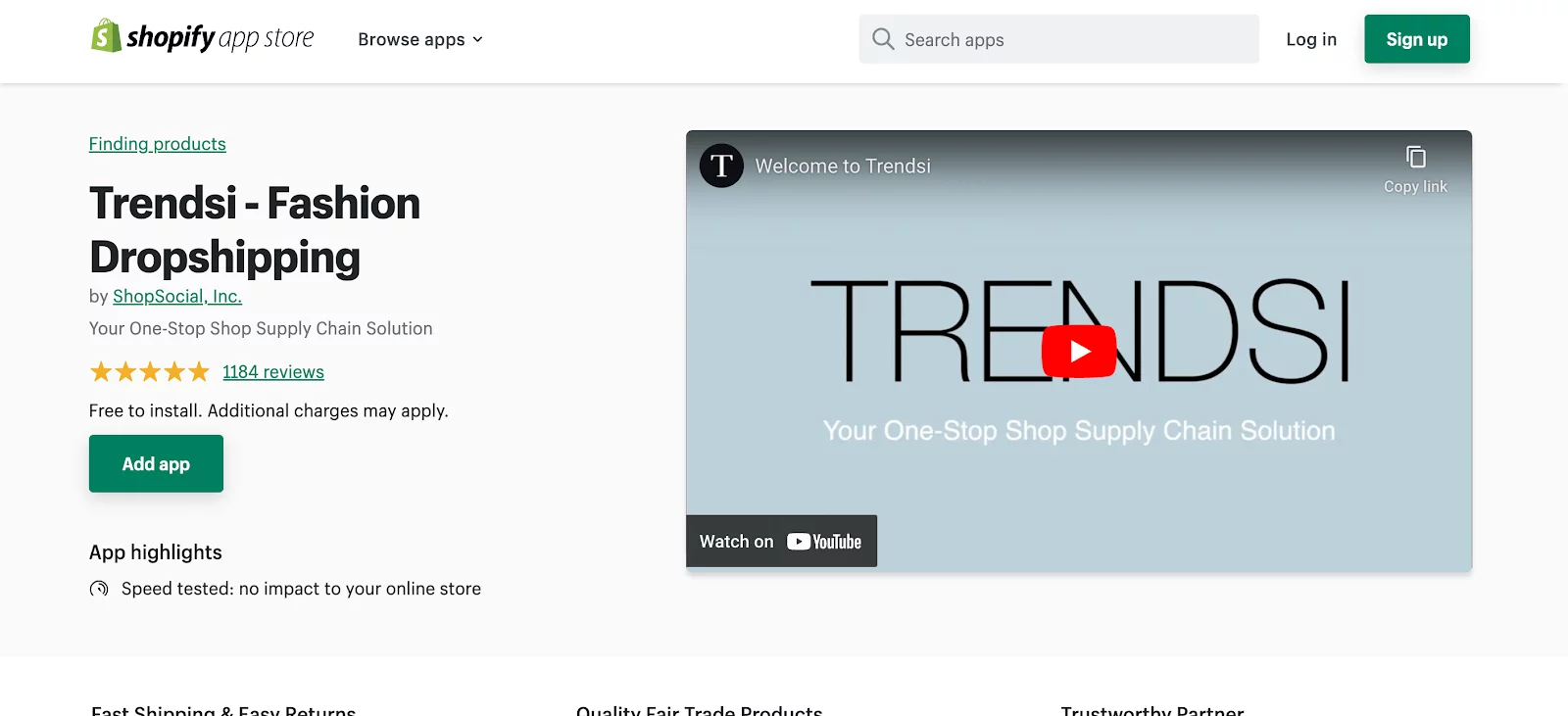 Shopify Apps for Dropshipping - Trendsi Fashion Dropshipping