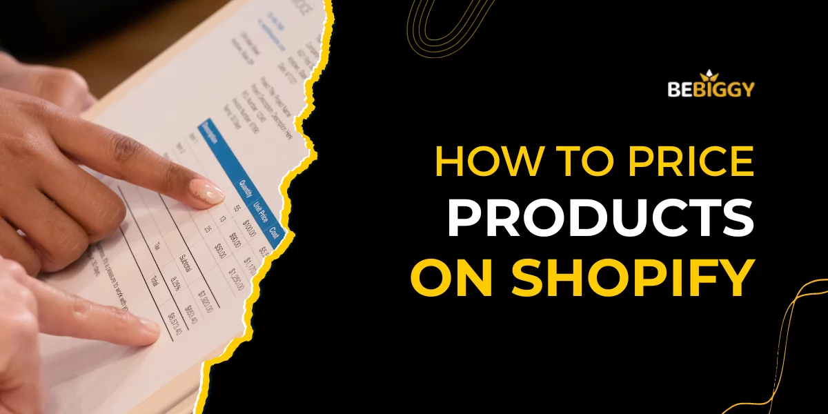 price your product on Shopify