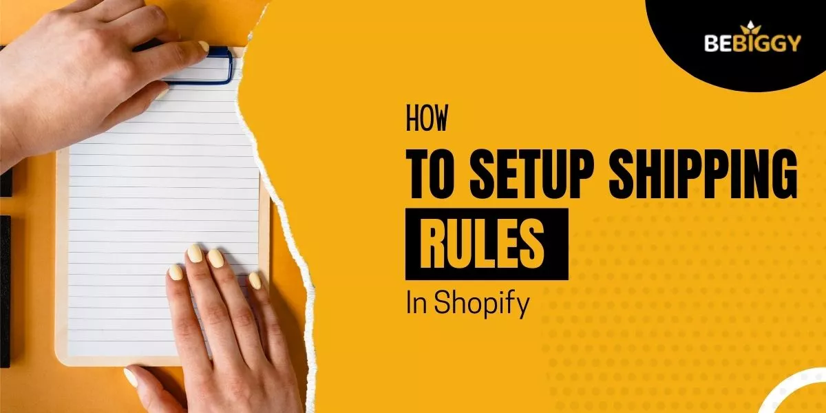 set up shipping rules in Shopify