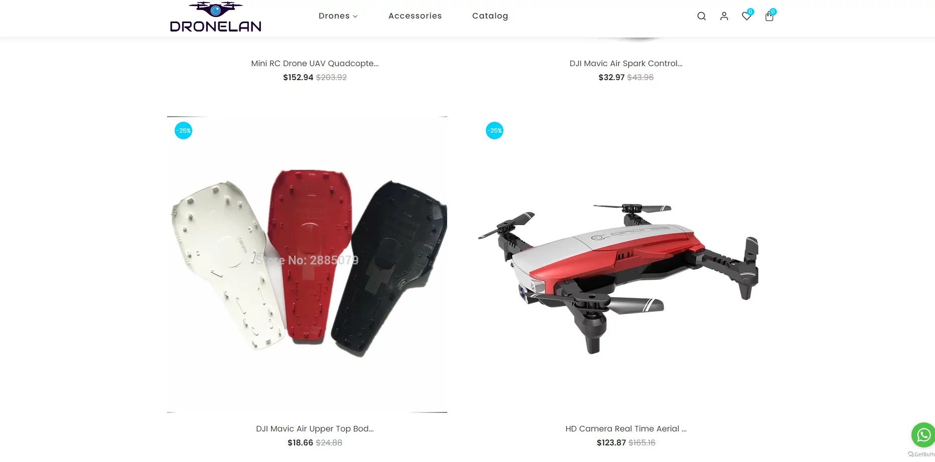 Key Features of Bebiggy Prebuilt Drone Shopify Stores
