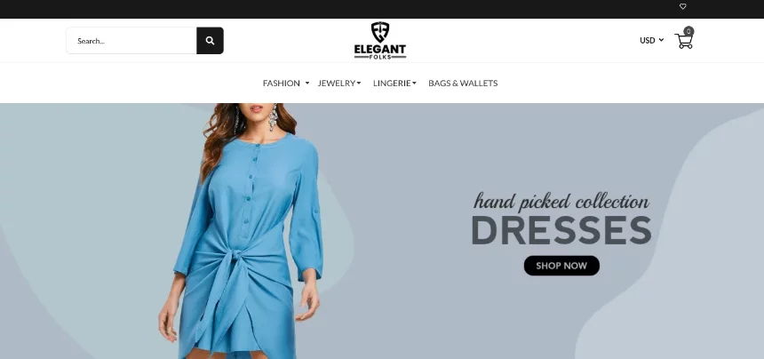 Exclusive Website Fashion Apparels Store: ElegantFolks.com