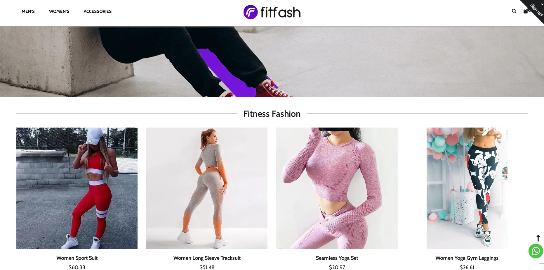 GYM NEEDS Featured Website: Fitfash