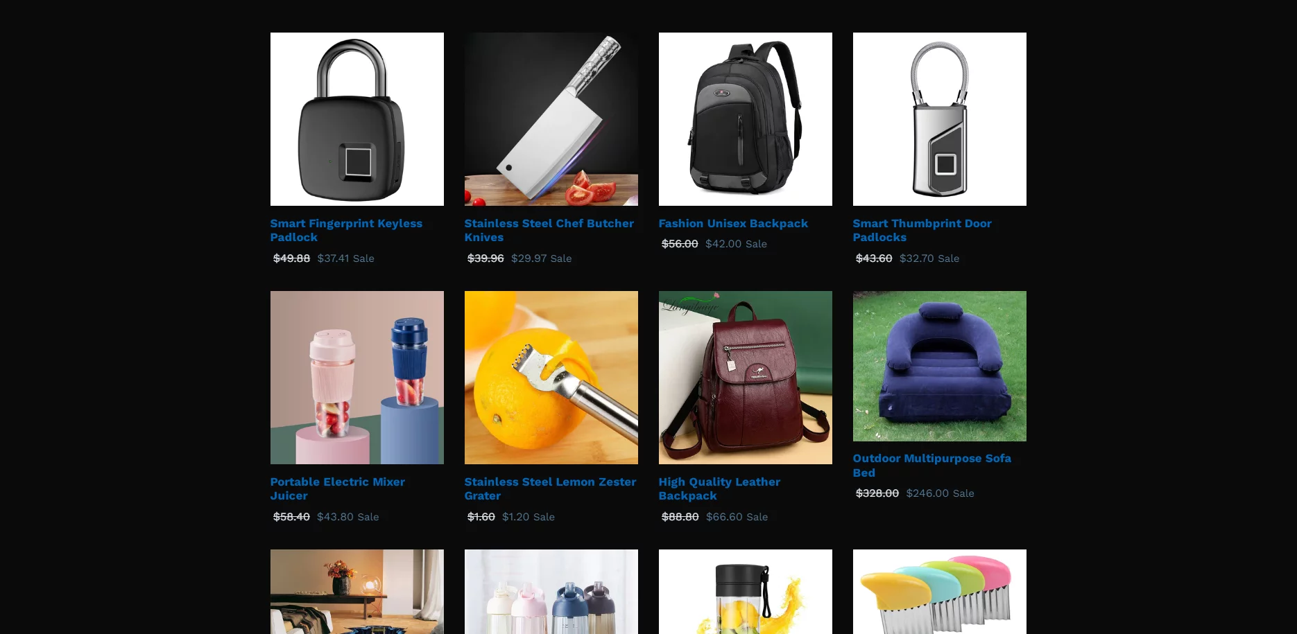  Gadgets Shopify Starter Dropship E-commerce Website