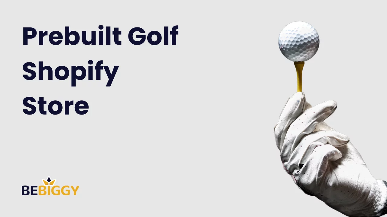 Prebuilt Golf Shopify Store Celebrate Your Love for Golf