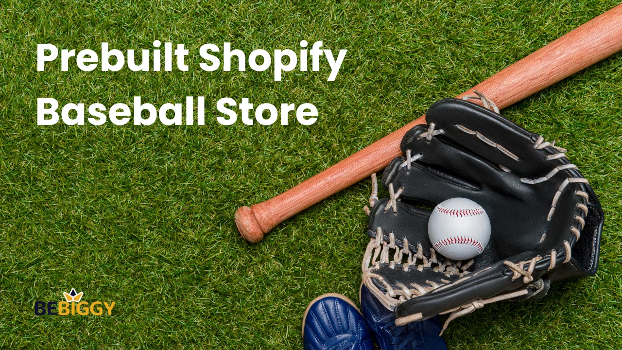 Prebuilt Shopify Baseball Store Grand Slam Gear Collection