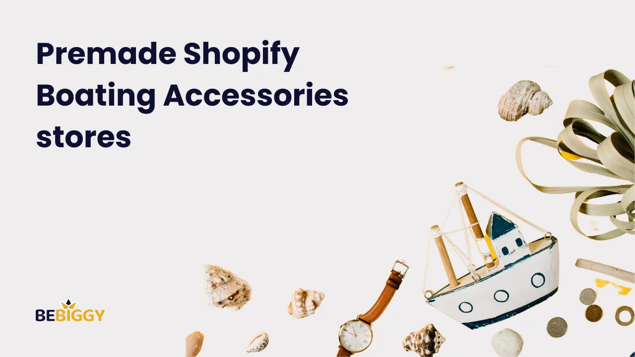 Premade Shopify Boating Accessories stores Sail in Style