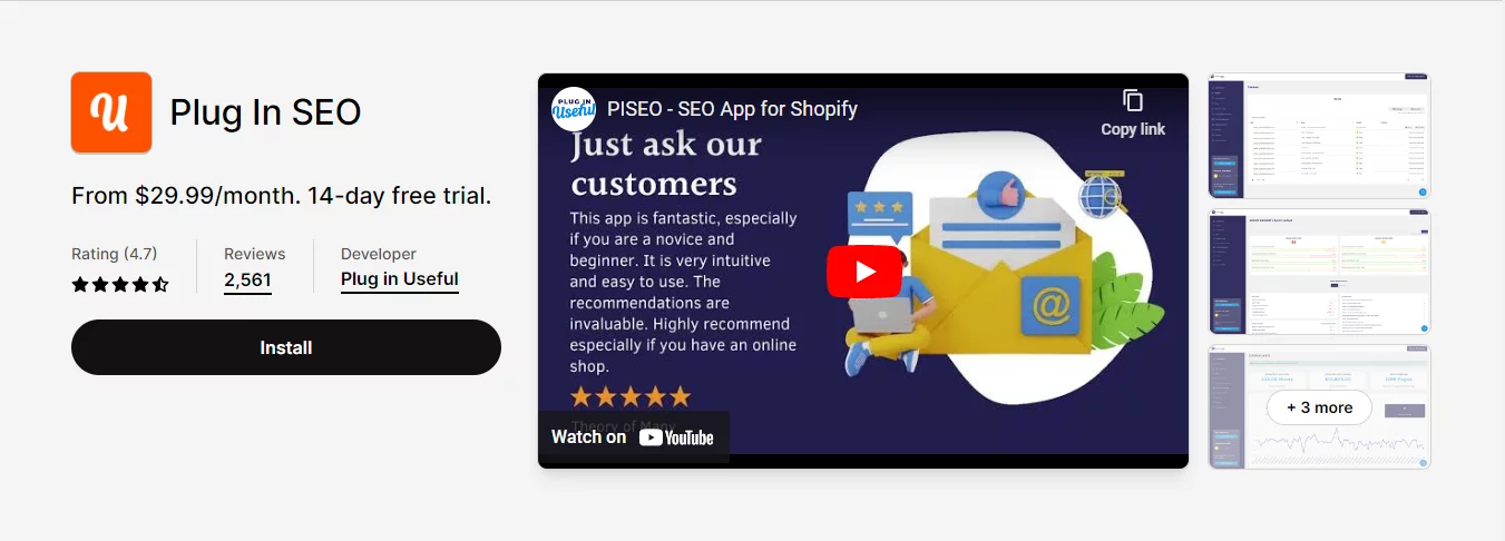 Shopify Dropshipping Extension 15: Plug in SEO
