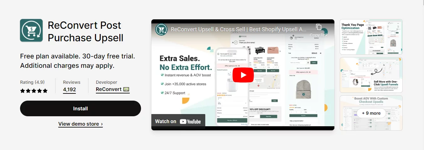 Shopify Dropshipping Extension 16: Reconvert