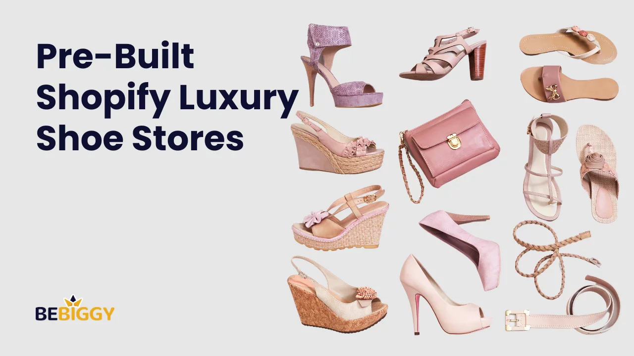 Prebuilt Shopify Luxury Shoe Store