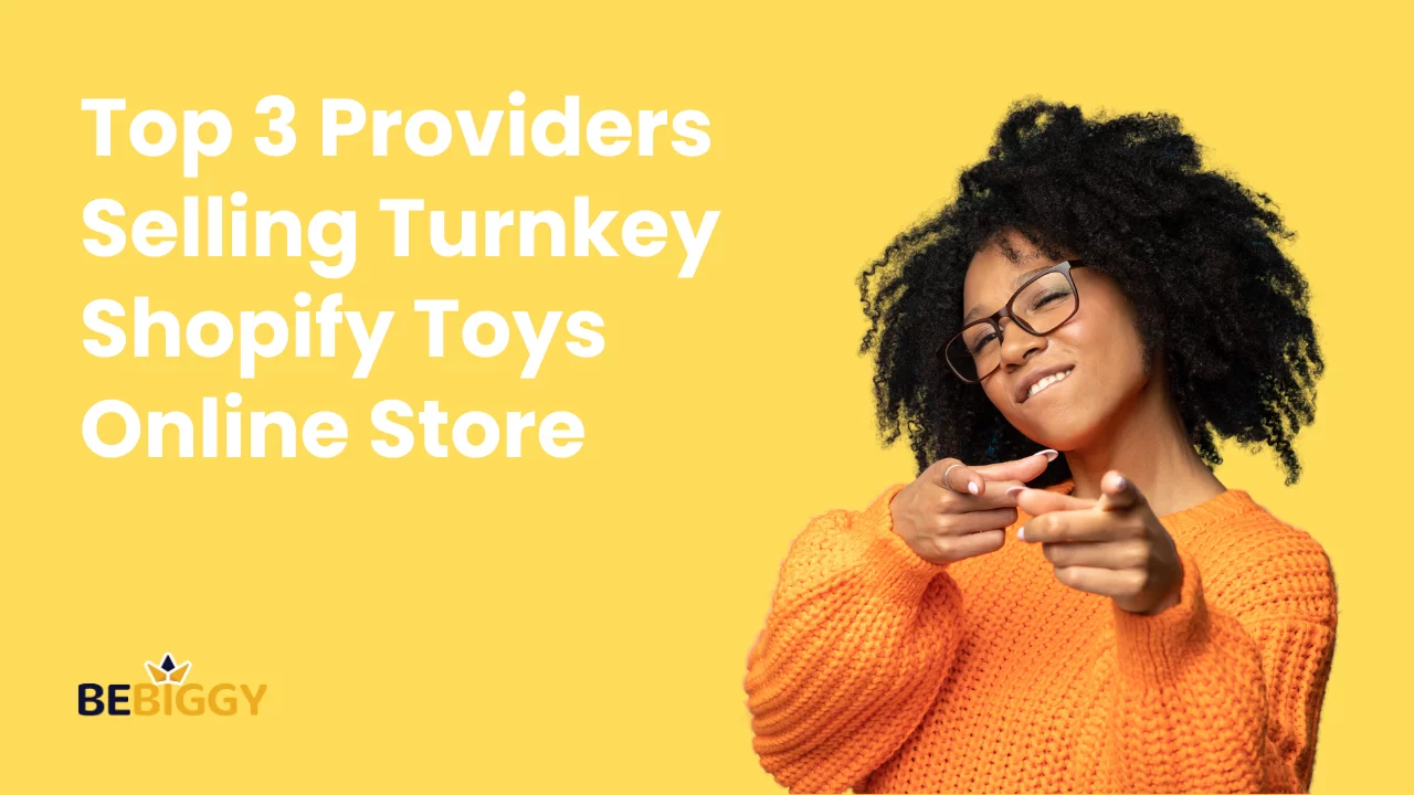 Top 3 Providers Selling Turnkey Shopify Toys Online Store