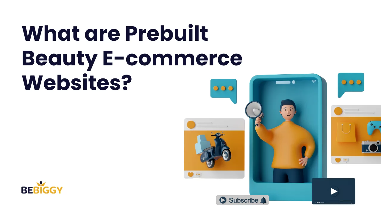 What are Prebuilt Beauty Ecommerce Websites
