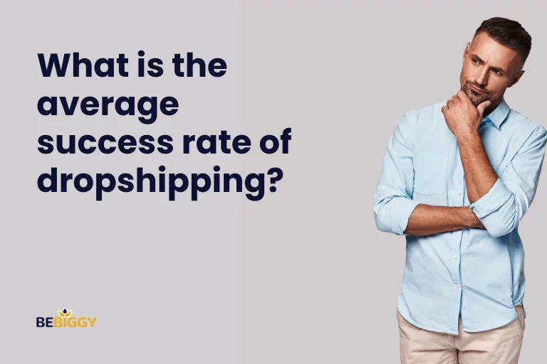 What is the average success rate of dropshipping?
