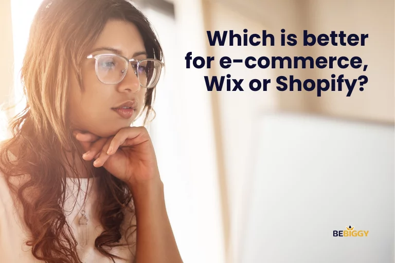 Which is better for e-commerce, Wix or Shopify?
