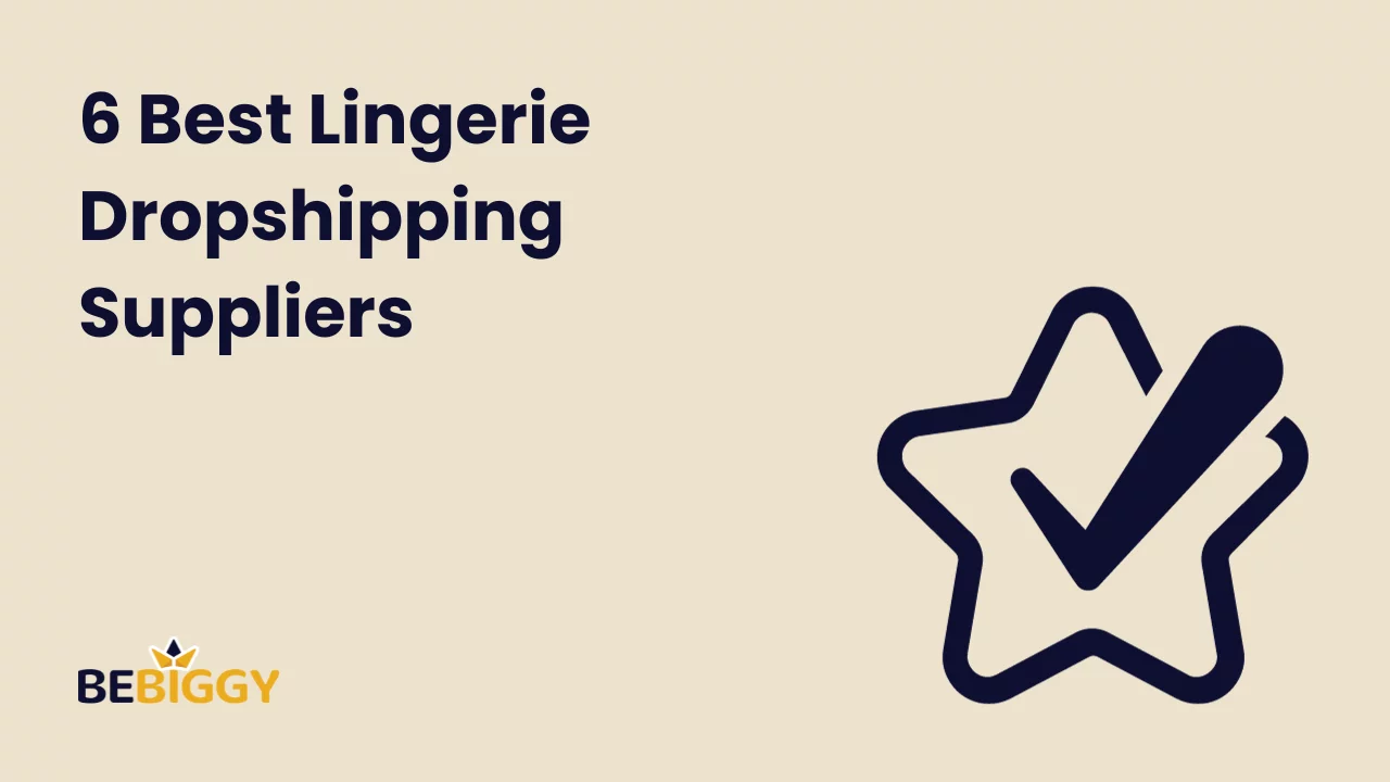6 Best Lingerie Dropshipping Suppliers