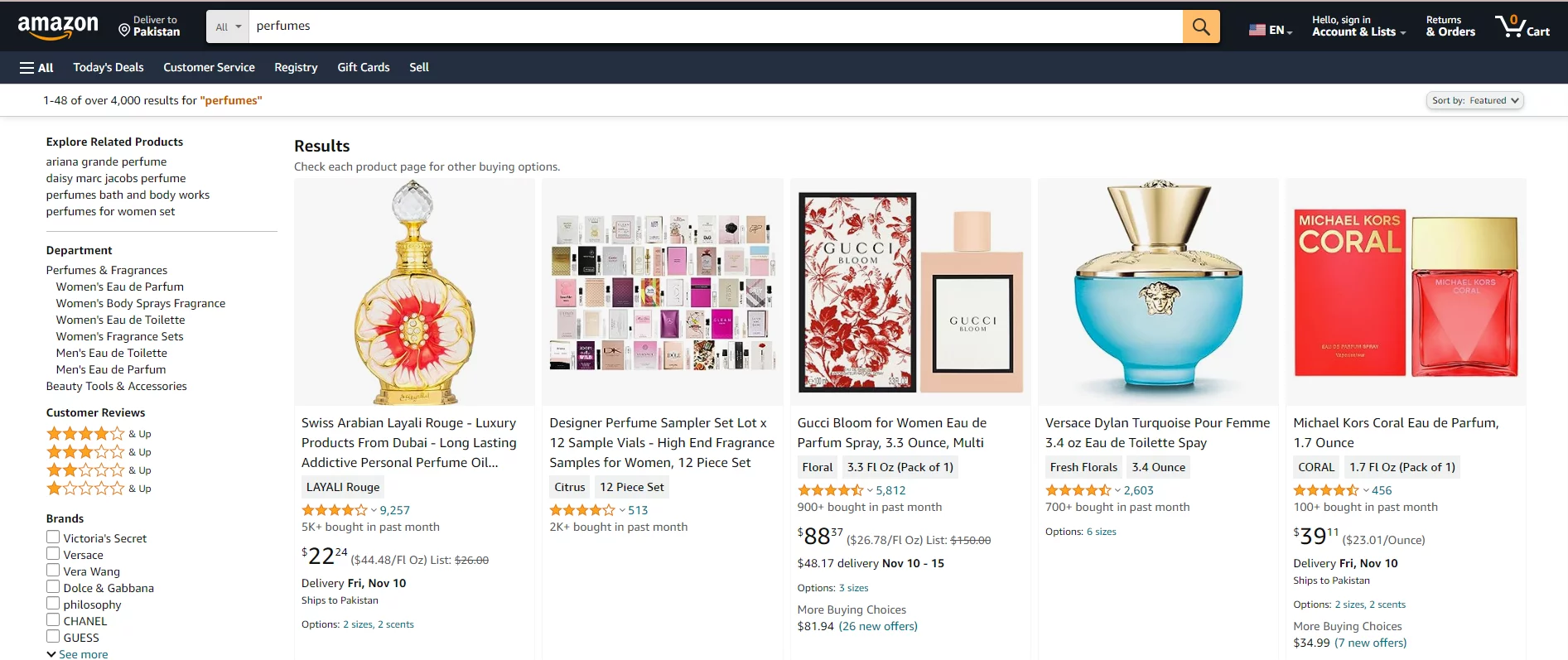 Best Perfume Dropshipping Suppliers in 2024: Amazon