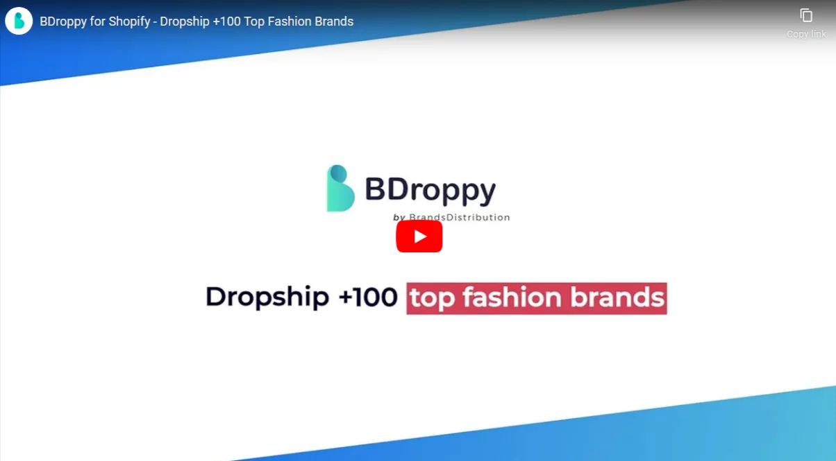 Shopify Apps for Dropshipping Clothing: BDroppy