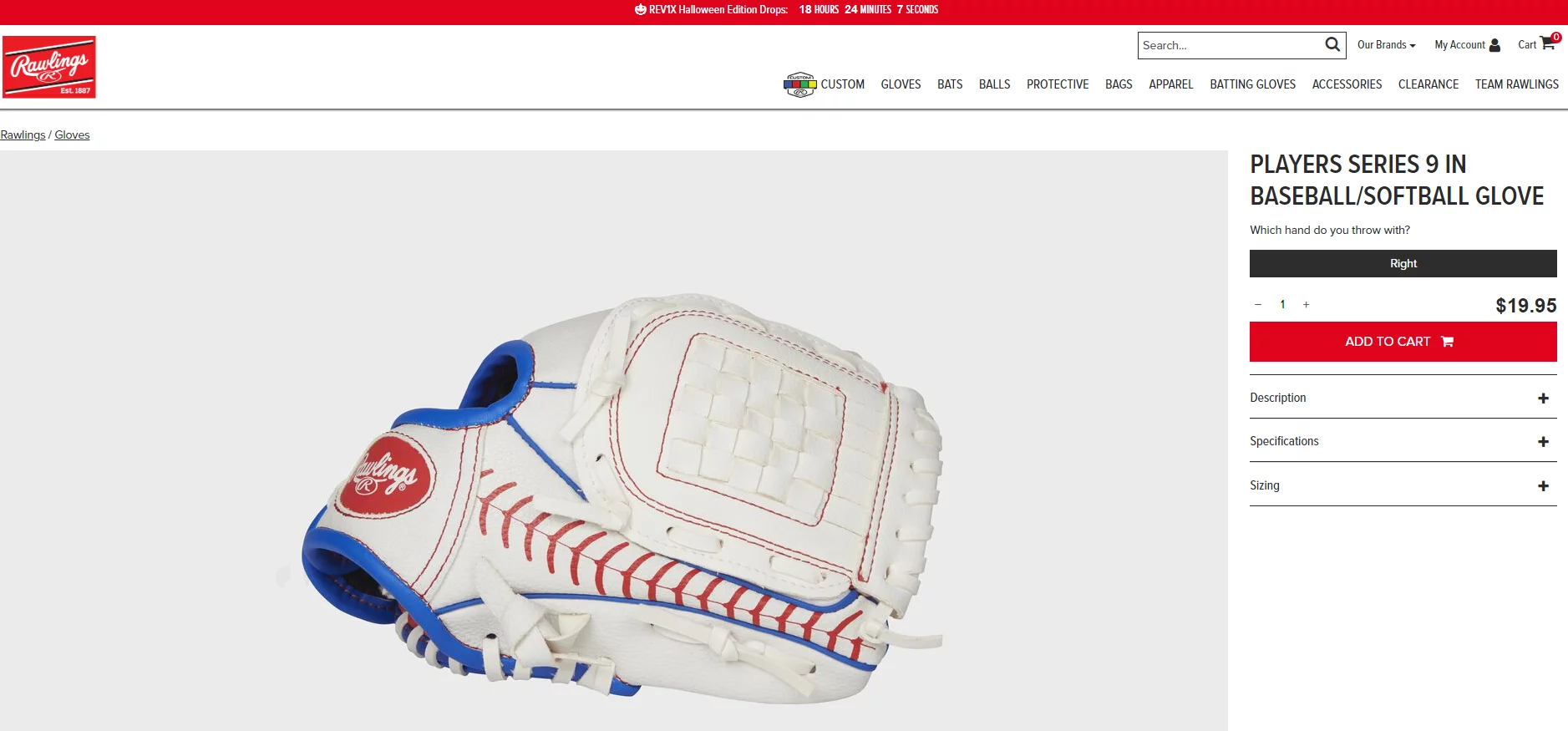 Best Baseball Dropshipping Products 4: Baseball Gloves