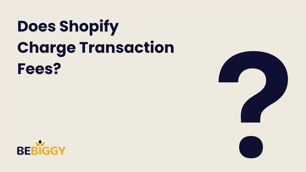 Shopify Transaction Fees: Everything You Need to Know!