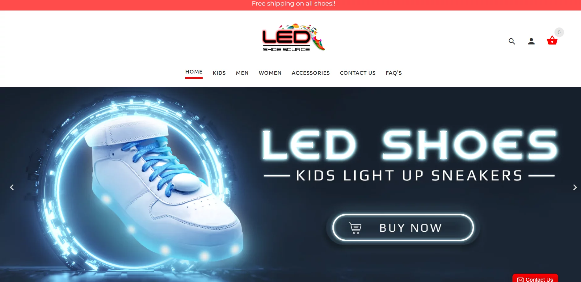 Best Shoe Dropshipping Suppliers 9: LED Shoe Source