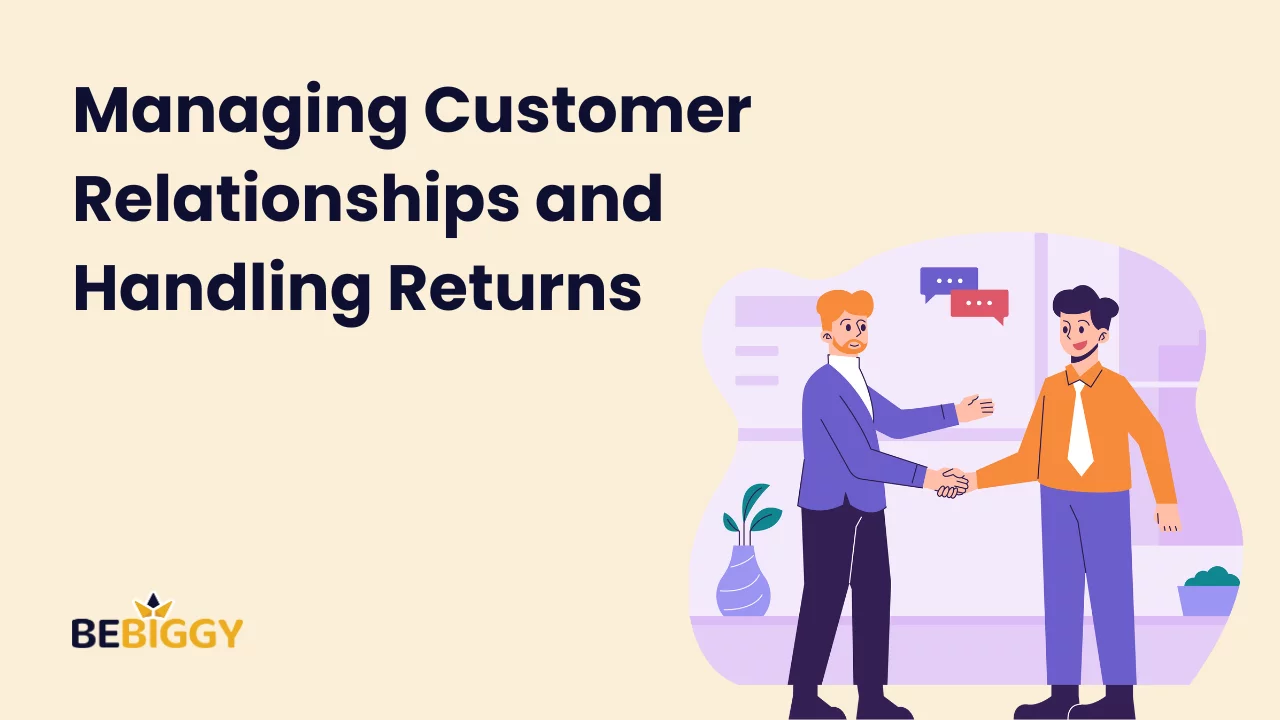 Managing customer relationships and handling returns
