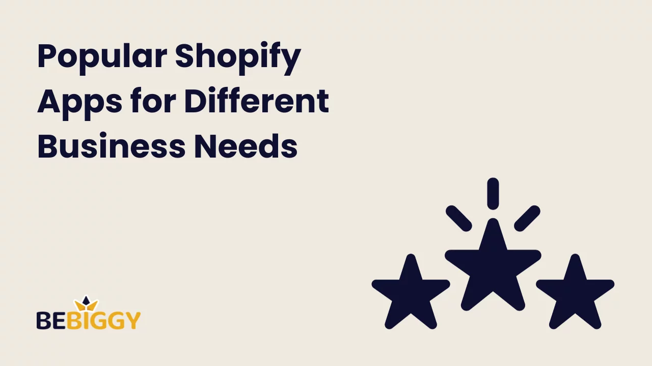 Popular Shopify Apps for Different Business Needs