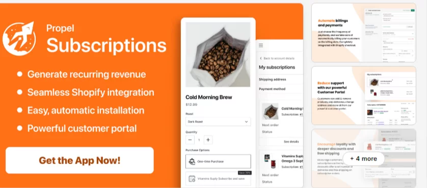Best Shopify Loyalty Apps: Propel Subscriptions