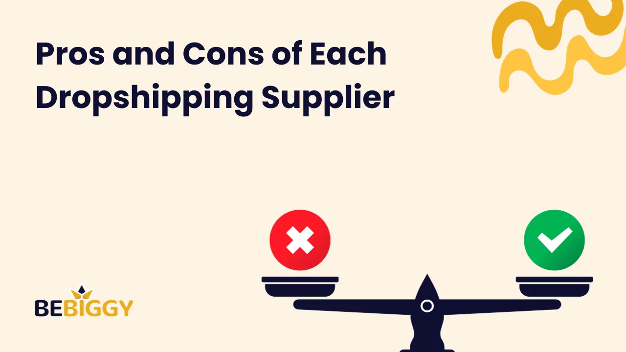 Pros and Cons of Each Dropshipping Supplier