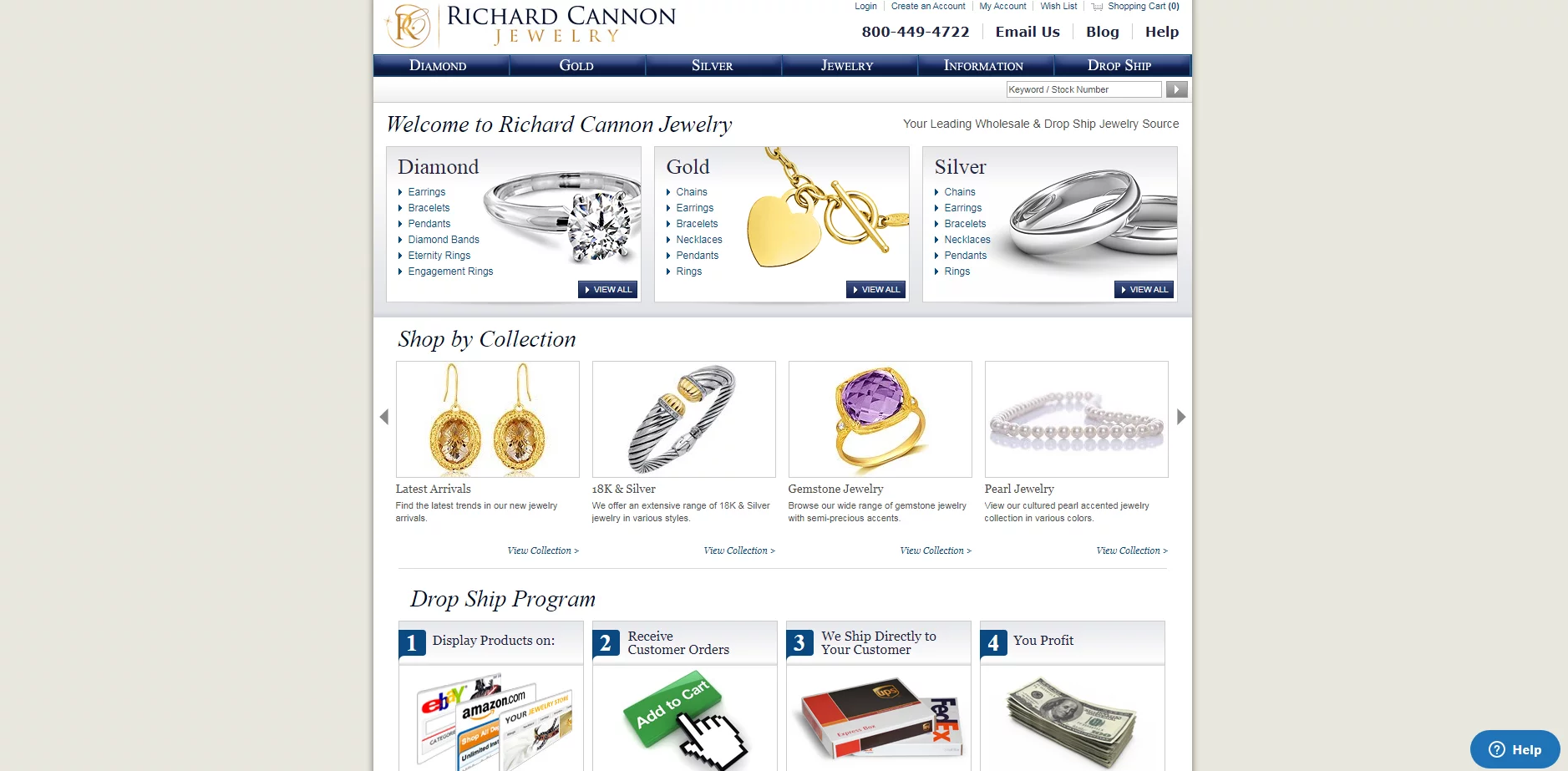 Best Jewelry Dropshipping Suppliers 3: Richard Cannon Jewelry