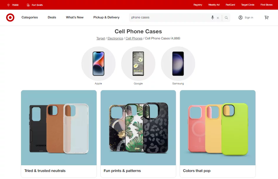 Best Phone Case Dropshipping Suppliers: Target