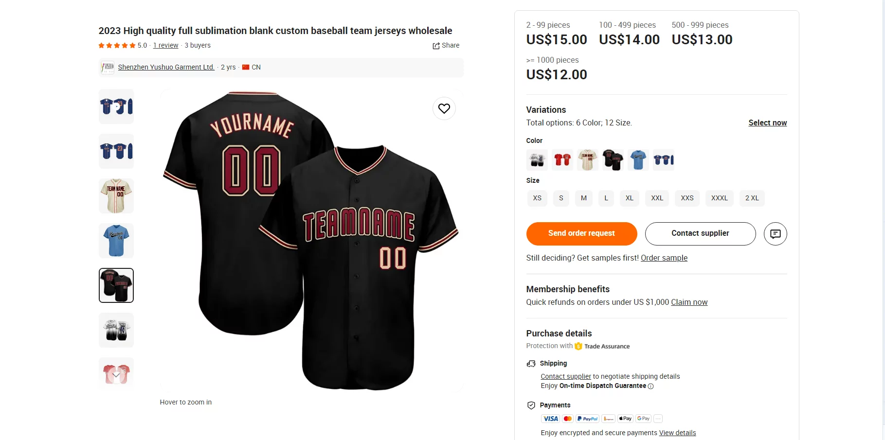 Top-Selling Baseball Jersey Designs