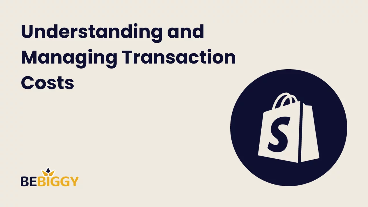 Understanding and managing Transaction costs