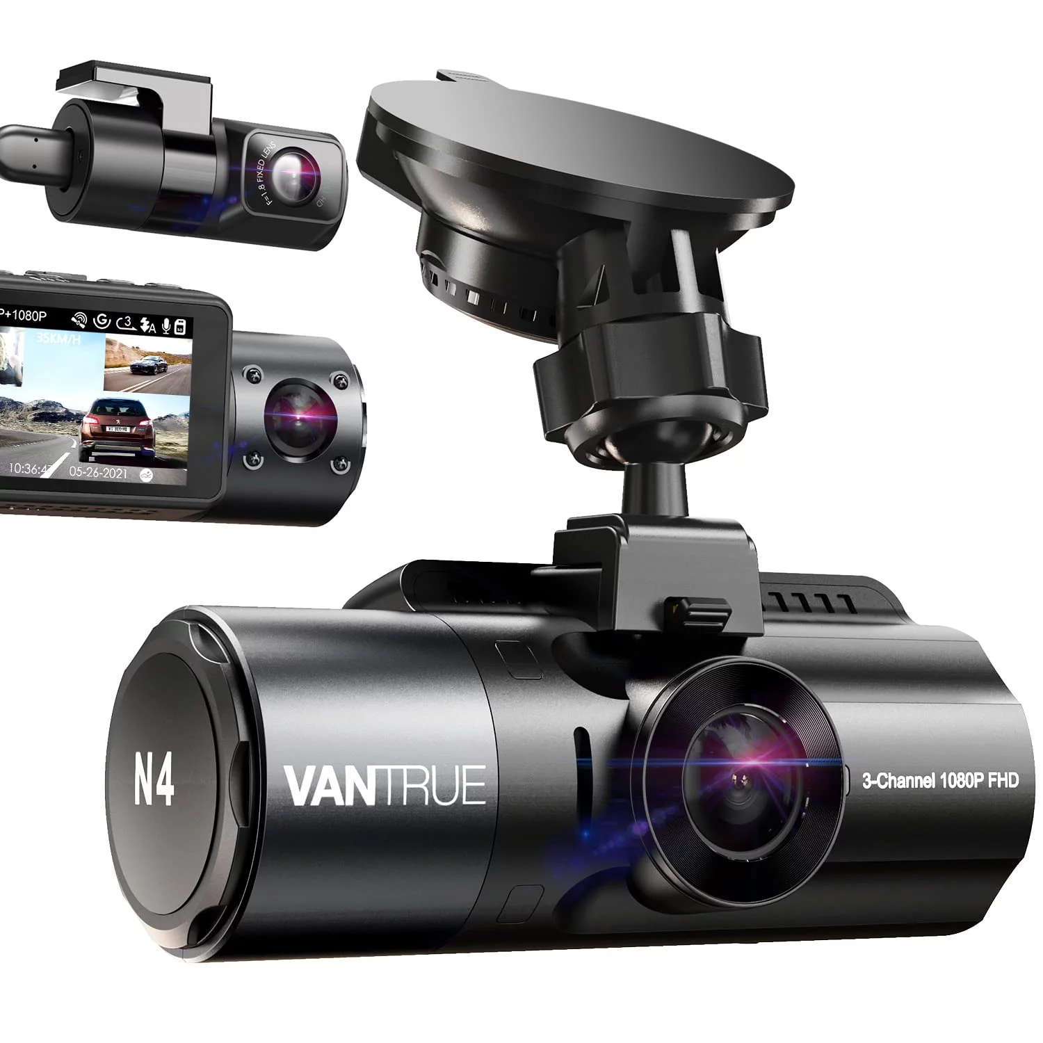 Vantrue N4 - Best Dual Dashcam