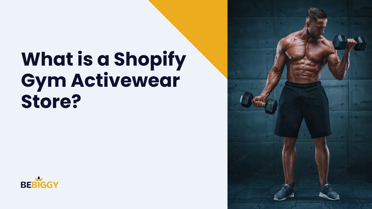What is a Shopify gym activewear store?