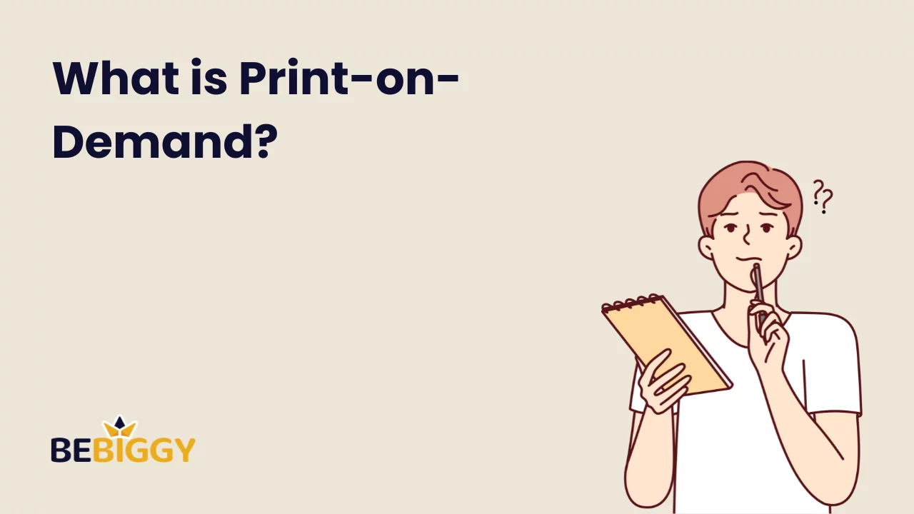 What is print-on-demand?