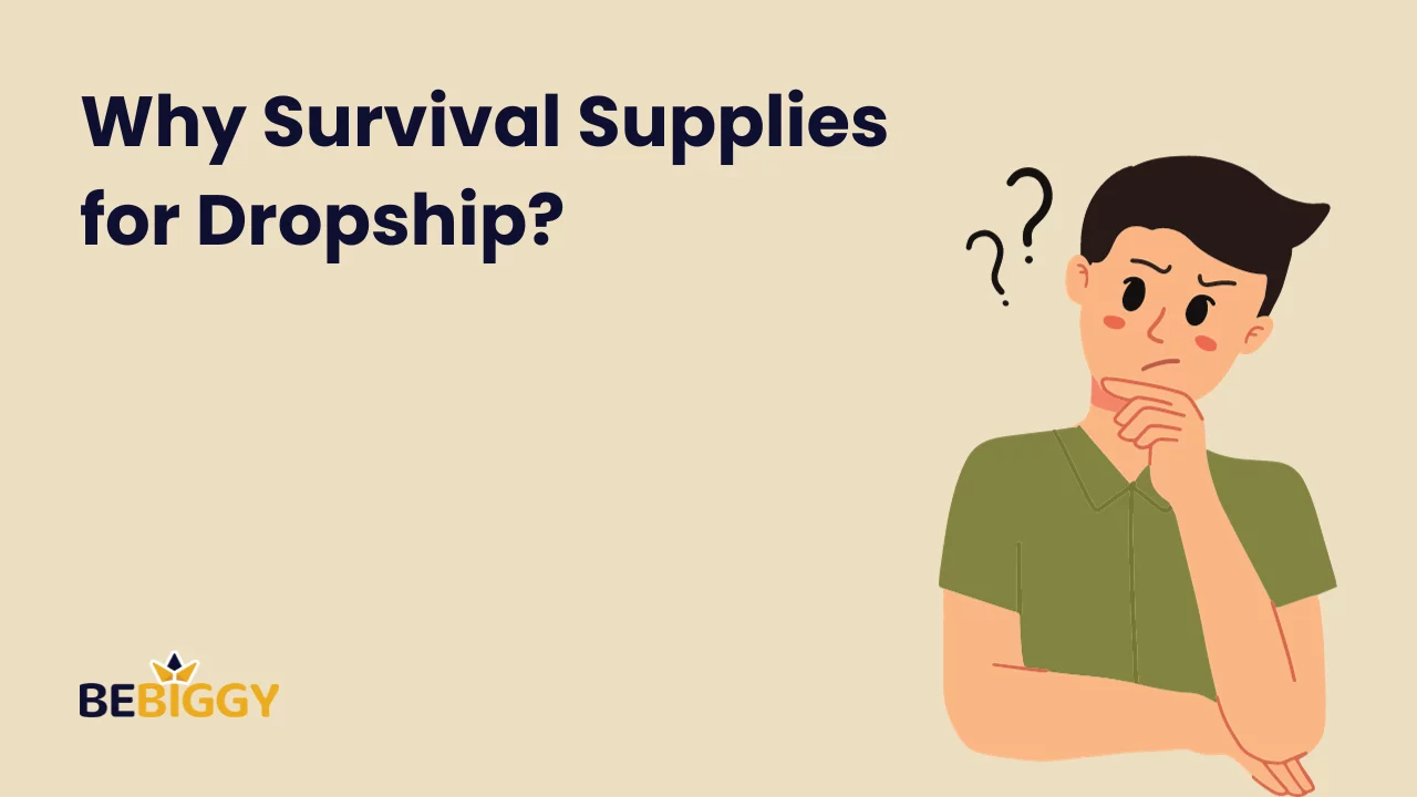 Why Survival Supplies for Dropship?