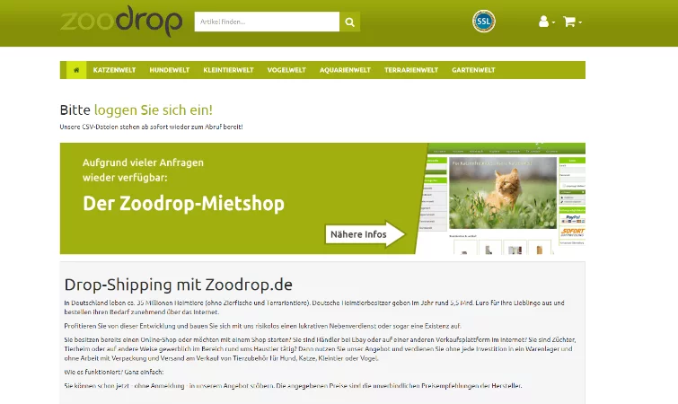 ZooDrop – Quality Pet Supplies Dropshipping Supplier