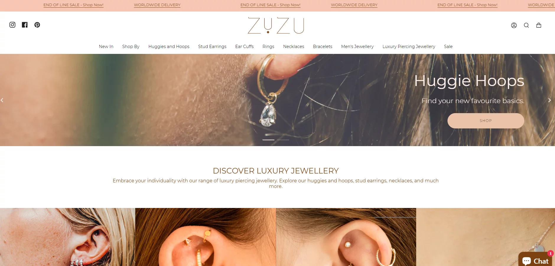 Best Jewelry Dropshipping Suppliers 7: ZuZu Jewellery