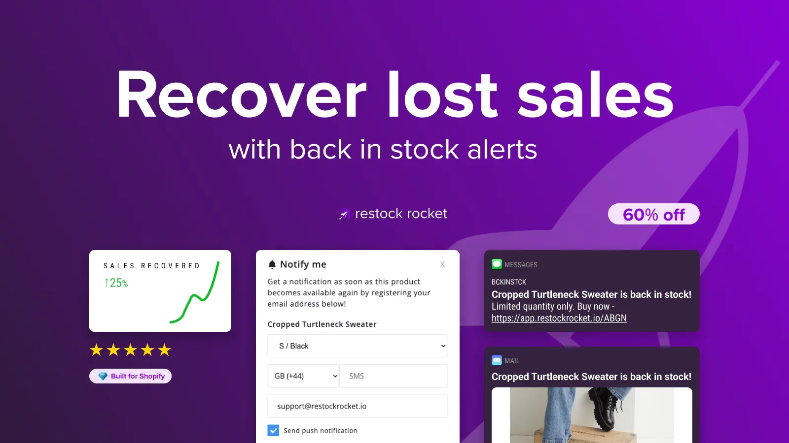 Inventory Management Apps Shopify: Back in Stock