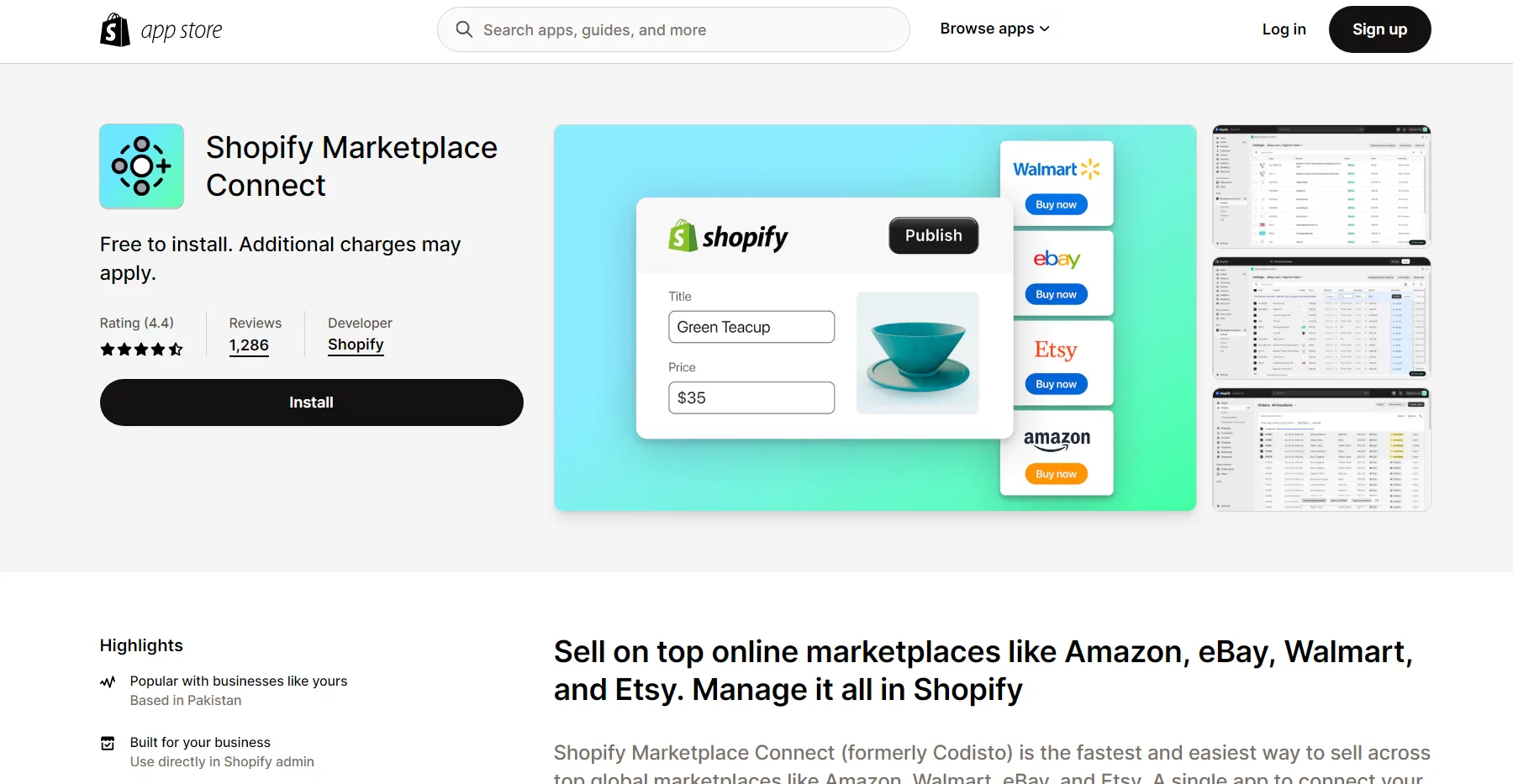 Best Shopify Bundle Apps: Shopify Marketplace Connect