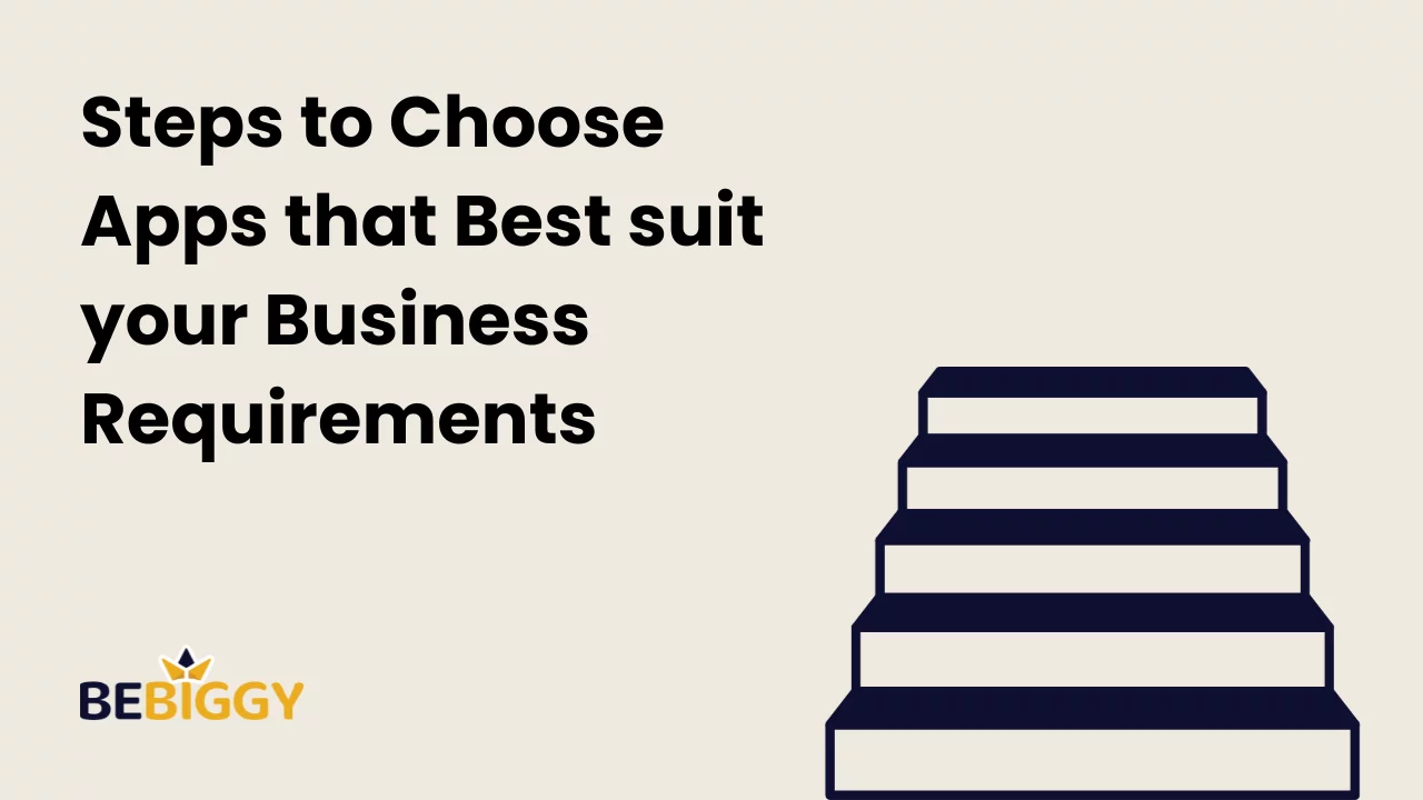Steps to choose apps that best suit your business requirements