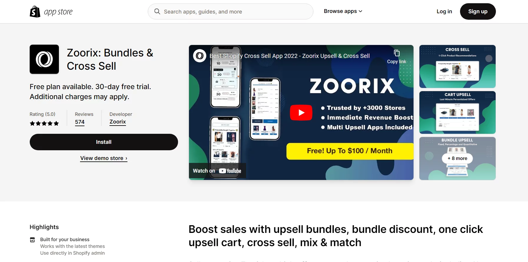 Zoorix: Bundles & Cross Sell
