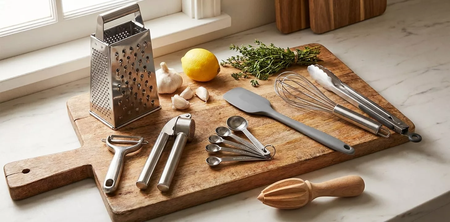 Kitchen Tools & Cooking Gadgets Shopify Store Kitchen tools and cooking gadgets Shopify store concept image